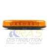 Mini rampe gyrophare rechargeable orange magnétique Microbar orange