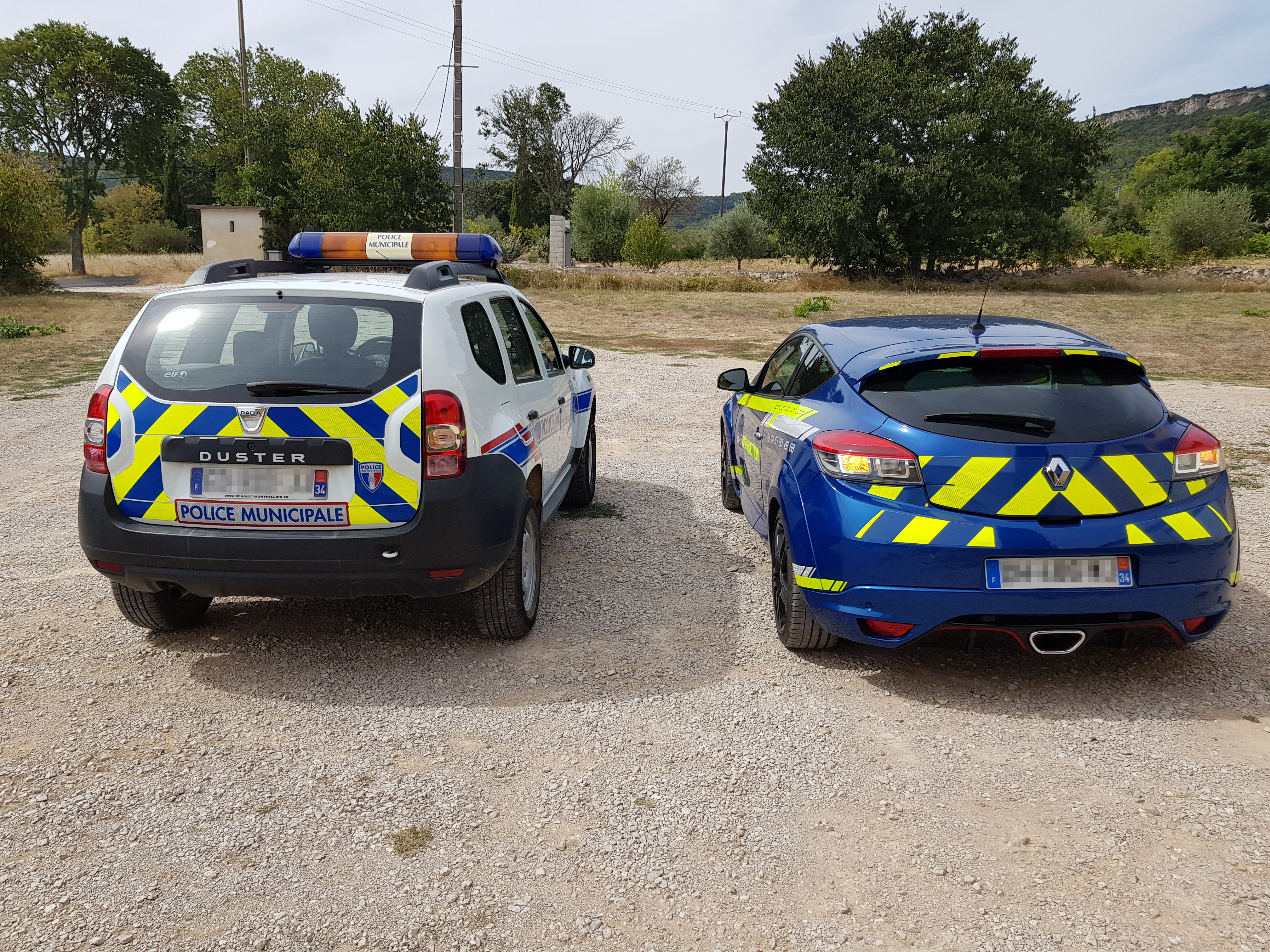 Duster Police Municipale Megane RS Gendarmerie RAS DISTRIBUTION