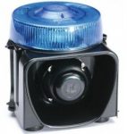 Gyrophare bleu avec sirène intégrée LM500-DP