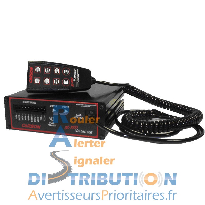 Sirène SC111 4 Tonalités (Police, Gendarmerie, SNA)