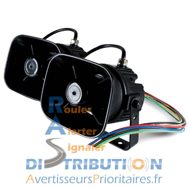 Sirène Police Nationale ou Municipale FIAMM PS10 + 2 HP